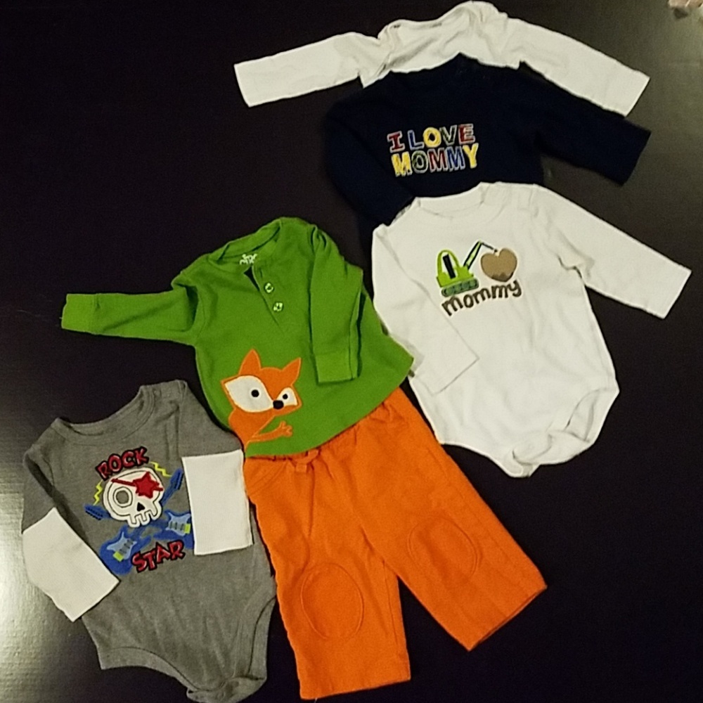 Baby boys size 3-6 months lot